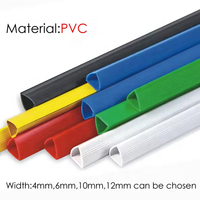 Carpeta Deslizante de PVC Resistente al Por Mayor, 4mm 30 Hojas, 6mm 40 Hojas, Barra Deslizante de Plástico para Encuadernación de Libros de Oficina y Escuela