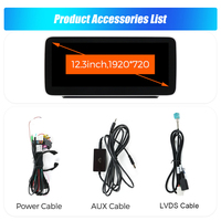 MEKEDE EU STOCK Système Linux Écran WiFi BT Car-play Auto Dual-core Cortex-A7 pour Benz C W205-GLC X253-V Class 2014-2018 NTG 5.0