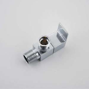 Poignée carrée en alliage de zinc chromé <span class=keywords><strong>à</strong></span> ouverture rapide, haute qualité, pour hôtels, économie d'eau, facile <span class=keywords><strong>à</strong></span> utiliser – Vente directe, produit phare - Product Image 2