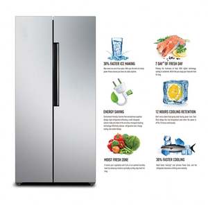 Réfrigérateur Américain Sans Givre 528L, Fournisseur Fabricant, Clayettes en Verre et Fil Métallique en Option, Smart Hisense Compatible LG - Product Image 6