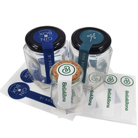 Autocollant de Logo Fournisseur Prix Usine, Étiquette Scellée Petite Entreprise pour Bocal, Services d'Impression d'Autocollants Personnalisés Anti-Effraction