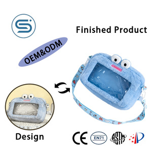 Lustiger Plüsch-Katzen-Rucksack zum Kuscheln und Tragen mit Niedlichen Outfits - Product Image 1