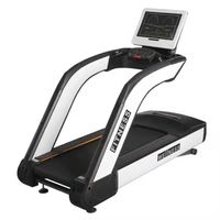 Tapis roulant professionnel Dinuo pour usage commercial et domestique, machine de course électrique avec bande large et écran LED pour entraînement cardio en salle de sport