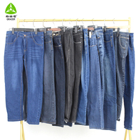 Jeans d'occasion pour hommes d'Ouganda, vêtements décontractés d'été, qualité supérieure, état impeccable (90 %), seconde main