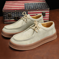 Chaussures d'affaires de haute qualité en cuir de vachette de première qualité, mocassins pour hommes avec semelle en caoutchouc, chaussures habillées