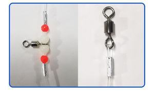 LINXI 80cm 100cm 130cm 170cm <span class=keywords><strong>Ligne</strong></span> <span class=keywords><strong>de</strong></span> pêche Rigs Luminous Wire Leader with Rigs Swivels Snap for Fishing Tackle Accessories - Product Image 6