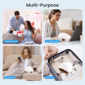 Herramientas de <span class=keywords><strong>manicura</strong></span> Masaje portátil de dedos de <span class=keywords><strong>Palma</strong></span> Masajeador de manos profesional inalámbrico recargable con calefacción y salón de compresión - Product Image 5