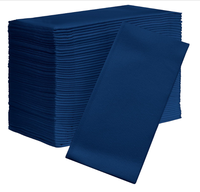 Serviettes de table jetables pour mariage, aspect lin, couleur personnalisée, 6 plis, serviettes de table en papier Airlaid, 1 plis, pâte à papier vierge de bois, Aierpa