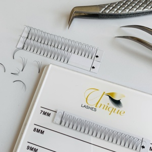 Ciglia a ventaglio pre-assemblate nere di alta qualità, morbide, 3D 4D 5D 6D 7D 0.07 0.10 J <span class=keywords><strong>B</strong></span> C D CC DD 8-18MM, ciglia volumizzanti - Product Image 3