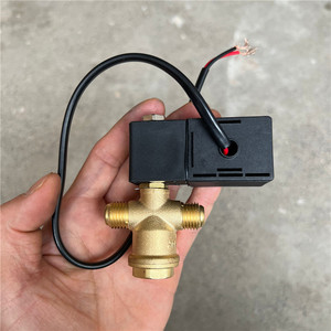 Vanne solénoïde Shenfengyuan 220V AC 5.5VA à cycle de service continu, pièce de compresseur d'air électrique avec affichage numérique - Product Image 3