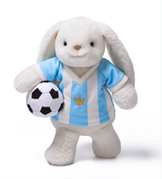 Lapin en peluche de Pâques personnalisé, décoration super douce, jouet anti-stress écologique pour enfants