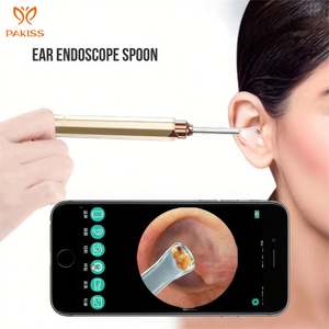 2023 recién llegado Kit de extracción de oídos Pakiss venta al por mayor Kit de eliminación de cera de oído de calentamiento portátil con cámara HD - Product Image 6