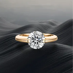 Diamond jewelry 14K 18K Gold Ring Women wedding Engagement rings Fine Jewelry IGI GIA Certified 18K Gold Lab grown diamond Rings