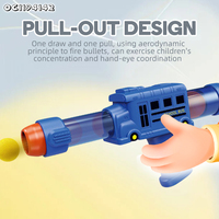 Mainan Pistol Peluru Busa Lunak Desain Bus Lucu untuk Anak-anak