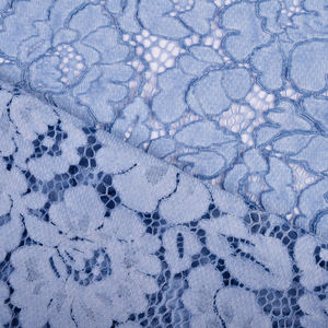 婦人服生地用の新しい刺繍入りコットンマルチカラージャカードナイロンレース生地 - Product Image 6