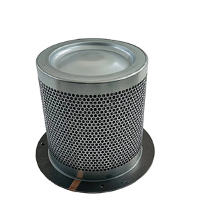 Filtro Separador de Aceite para Compresor de Tornillo Industrial Tipo Cilindro, Nuevo, de Fábrica Mengma Industrial Air Compressors, 25300160-003, Color Plateado - Product Image 1