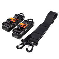 Sangle de transport pour ski et bâtons, sangle de ski intégrée, sangle à crochet pour ski 2-en-1