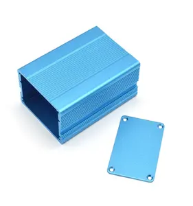 Caja de carcasa de aluminio Industrial de fábrica de China, para paquete de batería, carcasas electrónicas, caja de proyecto
