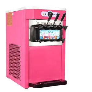 Italian Ice Cream Machine commercial Soft ice cream maker Manufacturer Soft Serve Ice Cream Machine for sale