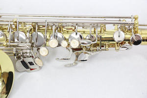 <span class=keywords><strong>Saxophone</strong></span> élégant de haute qualité et abordable imitant une marque célèbre <span class=keywords><strong>Saxophone</strong></span> alto superbe <span class=keywords><strong>Saxophone</strong></span> à corps en laiton laqué d'or - Product Image 2