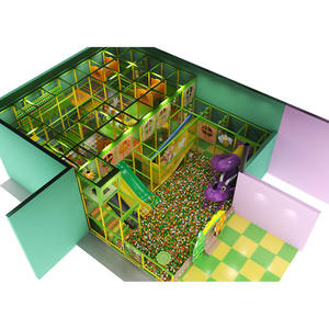 Parco giochi al coperto con scivolo colorato e sicuro con attrezzatura Soft Play per <span class=keywords><strong>bambini</strong></span> e <span class=keywords><strong>bambini</strong></span> - Product Image 4