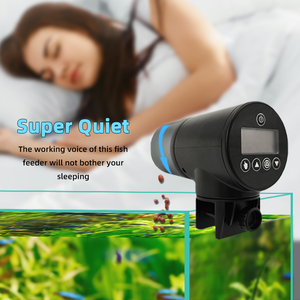 Alimentateur intelligent pour aquarium Alimentation à batterie sèche Chronométré LCD Alimentation automatique pour aquarium - Product Image 2