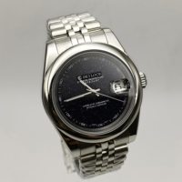 Montre mécanique NH35 36/39mm avec verre saphir SEILOCE, cadran design ciel étoilé, montres simples lumineuses pour amoureux