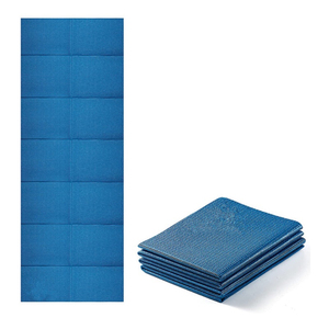 <span class=keywords><strong>Tappetino</strong></span> <span class=keywords><strong>yoga</strong></span> in TPE ecologico pieghevole multicolore blu rosa <span class=keywords><strong>viola</strong></span> rosso verde multicolore stampato Logo personalizzato di alta qualità - Product Image 5