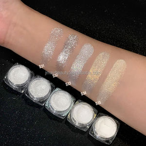 Benutzer definiertes Logo Mixed Metallic Glitter Lidschatten pulver Private Label Shimmer ing Mermaid Holo graphic Loose Pigments für Light Dark - Product Image 5