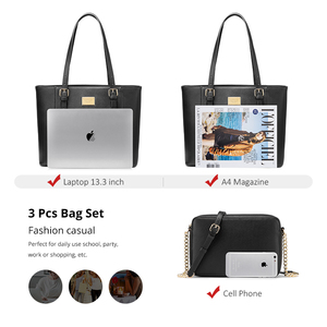 LOVEVOOK Shoulder <strong>Bags</strong> Female Crossbody <strong>Bags</strong> Famale Purse and Clutch <strong>Women</strong> Handbag Large Laptop <strong>Bags</strong> Set <strong>for</strong> <strong>Office</strong> Ladies - Product Image 4