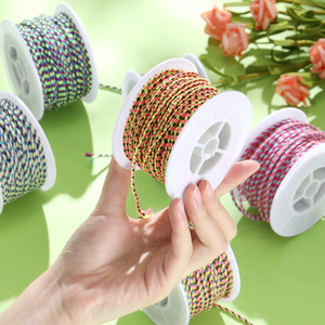Tibetan Braided <b>Cord</b> 2mm Nylon Non <b>Elastic</b> Wear Resistant DIY Bracelet Tassel Craft Supply Yiwu Origin Fall 2024 - Product Image 2