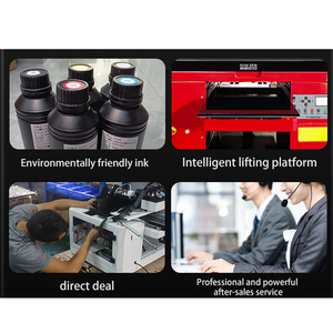 A3 UV dtf máy in cho Cây giáng sinh điện thoại di động Trường hợp hộp gỗ Acrylic máy in 3050 - Product Image 5