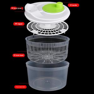 Secador Manual doméstico para frutas y verduras Cocina Lavado de verduras Lavabo de drenaje Herramienta secadora de drenaje de frutas y verduras - Product Image 5