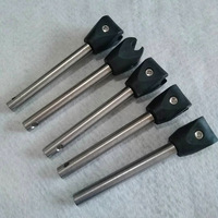 Composants de convoyeur en plastique en gros, supports de rail de guidage, accessoires, pinces transversales, kit de montage