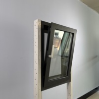 Ventana de Aluminio de Doble Función con Apertura Interior y Oscilobatiente que Ofrece un Excelente Ahorro de Energía