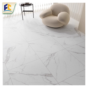 Patrón de parquet SPC de lujo impermeable hecho en China remodelación de baño antideslizante grano de mármol SPC Click Lock Floor - Product Image 3