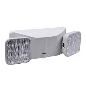 UL cUL Listado Emergência LED Light JLEU3 recarregável twin head luz de emergência