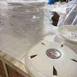 Cubierta de Rueda para Autobús Se-tra, Marca HAILE, Material ABS, Rojo y Negro, Modificación/Actualización para Autobús - Product Image 4