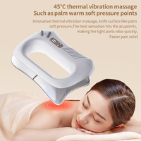 Stimulateur Musculaire Électrique Personnalisé à Microcourant pour Soulagement de la Douleur et Relaxation, Outil de Massage Gua Sha pour le Scraping Fascial