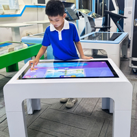 Table éducative intelligente d'apprentissage des premiers puzzles numériques AI à écran tactile étanche pour enfants