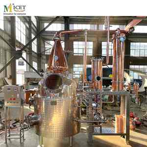 Equipo de Producción de Vodka, Alambiques para Destilación, Torre de Destilación, Unidad de Destilación de Cobre, Máquina de 400L - Product Image 2