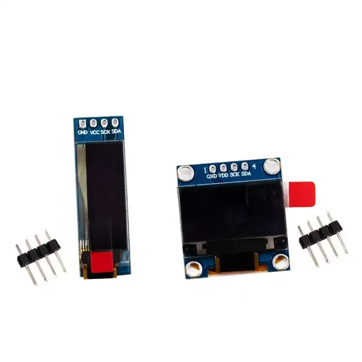 0.91 0.96 inch IIC Serial Yellow Blue OLED Display Module 128X64 I2C SSD1306 12864 GND VCC SCL SDA Lcd Screen Board Lcd Oled