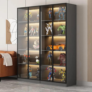 Vitrine Commerciale Sectionnelle Moderne de Luxe avec Éclairage LED, en Verre Trempé, Construction Métallique Étanche et Antirouille - Product Image 1