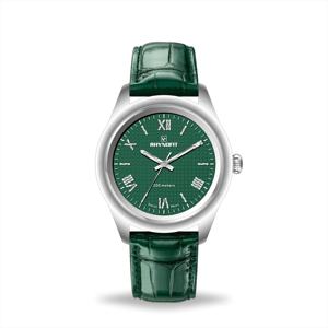 Esfera de Reloj con Patrón Repujado Pulido, Índices Romanos, Efecto Tridimensional, Hecho a Medida, Reloj Mecánico Automático ETA 2824 - Product Image 6