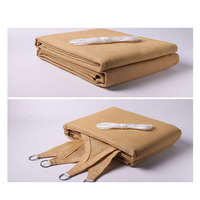 Voile d'ombrage en HDPE, taux d'ombrage de 95 %, protection UV 5 ans, couleur et taille personnalisées, imperméable, auvent solaire extérieur, jardin GAISHI