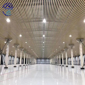 Griglia <span class=keywords><strong>per</strong></span> Controsoffitto a Doghe a U in Alluminio Ignifugo Personalizzata, <span class=keywords><strong>Rivestimento</strong></span> in Lega di Alluminio <span class=keywords><strong>per</strong></span> Uso Alberghiero - Product Image 6