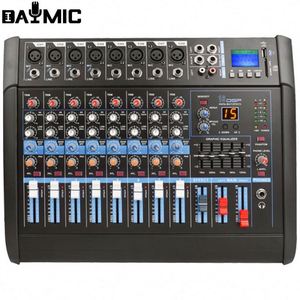 เครื่องขยายเสียงมิกเซอร์ 4 ช่อง พร้อมไมโครโฟนไร้สายคู่ในตัว - Product Image 5