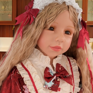 Lifereborn da 48 pollici 120cm realistico modello di bambina giocattolo modello di <span class=keywords><strong>bambola</strong></span> <span class=keywords><strong>principessa</strong></span> in plastica con giunzione a sfera bambole rinate per collezione - Product Image 2