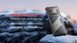 Cubot KINGKONG Star 2 OCTA Core IP68สมาร์ทโฟน5G ที่ทนทานเป็นพิเศษ4Nm MTK D8200 24GB RAM(12 + 12GB)+ 256GB รอม6.72-144Hz - Product Image 4