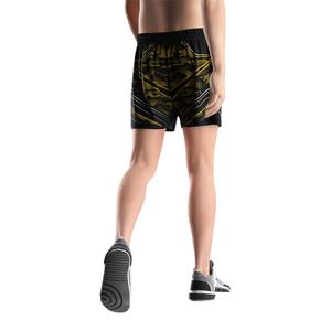 Shorts de sport pour hommes, taille haute, séchage rapide, pour musculation, gym, basketball et entraînement - Product Image 6
